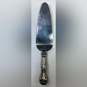 ANTIQUE STERLING SILVER CAKE KNIFE
